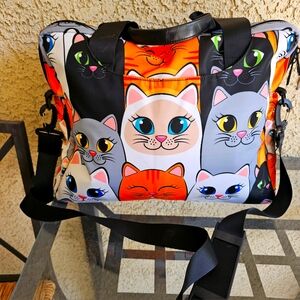 Cat laptop bag